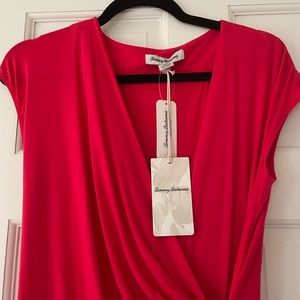 Tommy Bahama Tambour Side Gathered Dress